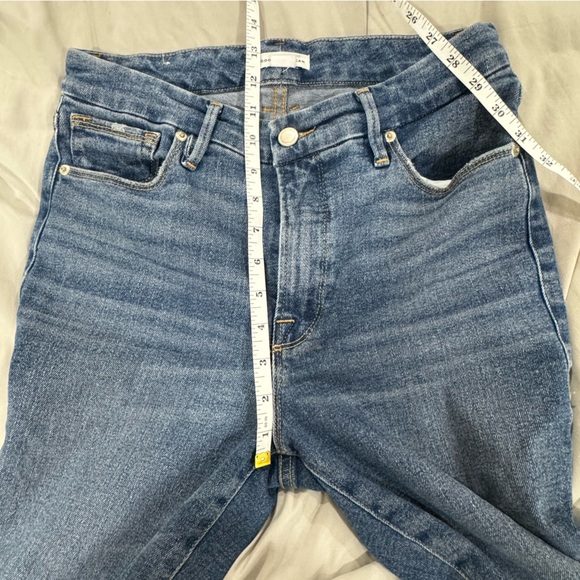 Good American SOFT-TECH GOOD LEGS
STRAIGHT JEANS Size 6/28 High Rise - Picture 7 of 8